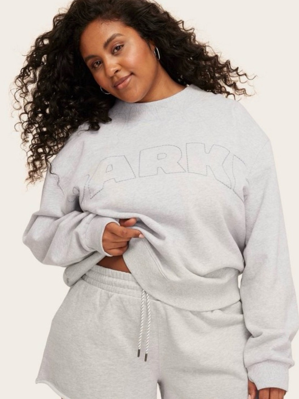 PARKE x Target Grey L/XL Sweatshirt